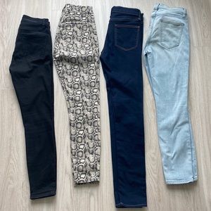 3 x Jeans -Current/Elliott (2), Good American. All size 25